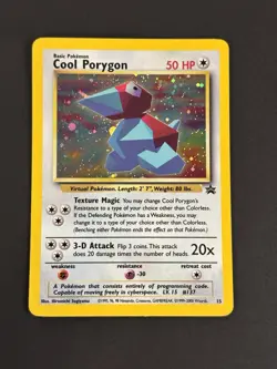 Wizards Pokemon TCG Cool Porygon 15/53 Wotc Promo Holo HP50 English Sugiyama - Image 3