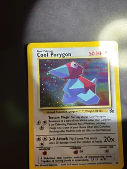Wizards Pokemon TCG Cool Porygon 15/53 Wotc Promo Holo HP50 English Sugiyama - Image 5