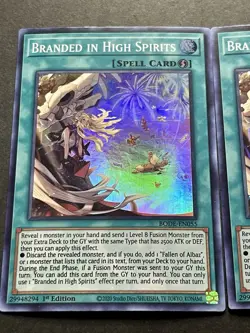 3x Branded In High Spirits | BODE-EN055 | Super Rare | NM | 1st Ed | YuGiOh! - Image 3