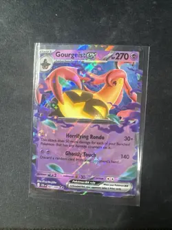 Pokemon Gourgeist ex 41/86 Chaos Rising Prerelease NM - Image 1