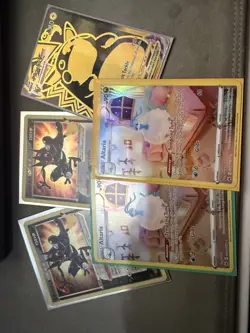 Pokemon TCG Lot Greninja Pikachu Holographic Foil Rare - Image 1