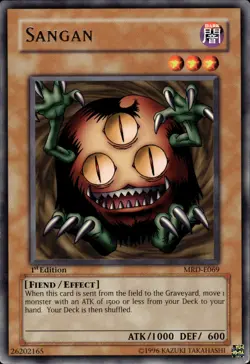 Sangan - Rare 1st Edition MRD-E069 - MP - YuGiOh - Image 1