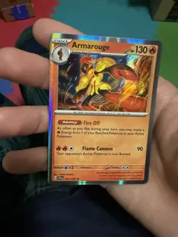 The Pokemon Company Armarouge 041/198 SV01 Scarlet & Violet Holo Rare ENG - Image 2