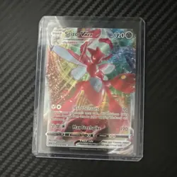 Pokemon TCG Scizor VMAX Swsh03 Darkness Ablaze 119/189 Ultra Rare Holo Eng - Image 1
