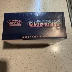 Pokemon Chaos Rising Elite Trainer Box Factory Sealed ETB *SMALL Corner Rip!* - Image 2