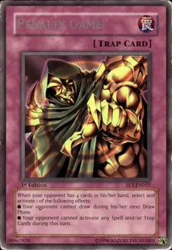Penalty Game! - Rare 1st Edition FET-EN051 - HP - YuGiOh - Image 1
