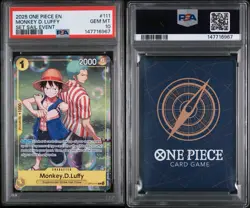 PSA 10 Monkey D. Luffy 111 Set Sail Event One Piece Promos One Piece 2025 - Image 3