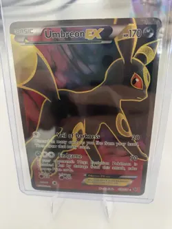 Umbreon-EX - 119/124 - Full Art Ultra Rare English Pokemon Fates Collide MP - Image 1