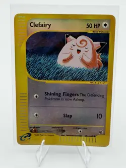 Clefairy 101/165 Expedition Base Set Reverse Holo 2002 English 50 HP Basic - Image 1