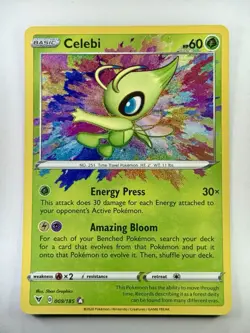 Celebi 009/185 Vivid Voltage Pokemon Amazing Rare Gem Mint 💎 - Image 1