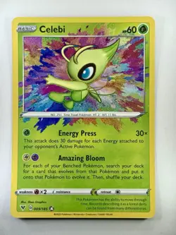 Celebi 009/185 Vivid Voltage Pokemon Amazing Rare Gem Mint 💎 - Image 3