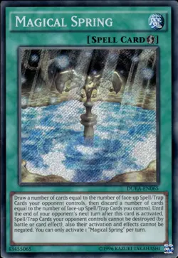 Magical Spring - Secret Rare DUEA-EN065 - LP - YuGiOh - Image 1