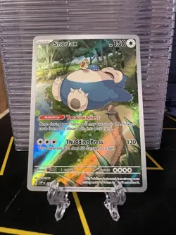 Snorlax - SVP051 151 ETB Illustration Promo Pokemon - NM - Image 4