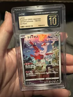 The Pokemon Company CGC Pristine 10 Latias 195/172 S12a Vstar Art Rare Holo - Image 1