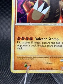 🌀 Groudon Holo – 6/95 – NM – Call of Legends – Left Swirl – Legendary Pokemon - Image 5