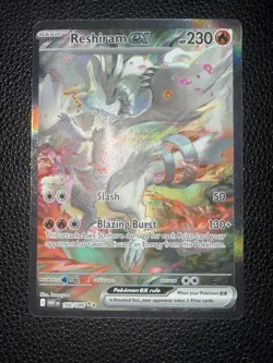 Pokemon Reshiram ex 166/086 Special Illustration Rare Holo Sv: White Flare Eng - Image 3