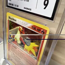 Pokemon CGC MINT 9 - Blaziken Holo 2003 EX Ruby & Sapphire #3/109 - Image 3