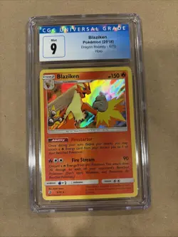 Pokemon TCG Blaziken Holo Rare 06/70 Dragon Majesty CGC 9 Mint - Image 1