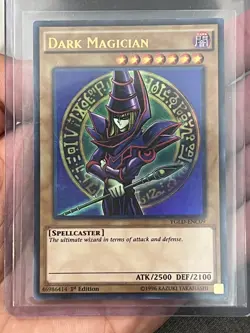 Dark Magician YGLD-ENC09 Ultra Rare 1st Edition Yugioh NM - Image 4