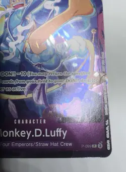 Monkey.D.Luffy #P-099 Event Pack Vol. 8 Promo One Piece TCG NM - Image 5