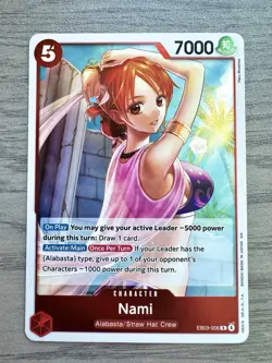 Nami EB03-006 Extra Booster: One Piece Heroines Edition Foil - Image 1