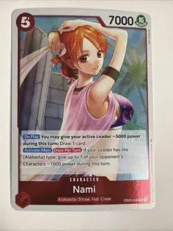 Nami (006) EB03-006 Extra Booster: One Piece Heroines Edition Foil - Image 1
