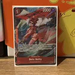 One Piece Card Game Belo Betty OP05-015 Rare Alt Art Premium Booster The Best LP - Image 1