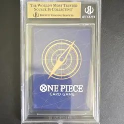 Portgas.D.Ace (SP) OP13 *ERROR* Wanted Poster One Piece English BGS 10 PRISTINE - Image 2