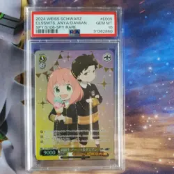 Weiss Schwarz Spy X Family Classmates, Anya & Damian SPYR English PSA 10 - Image 1