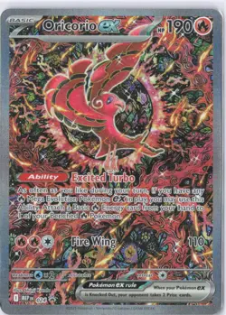 The Pokemon Company Pokemon TCG Oricorio ex 024 Me: Mega Evolution Promo Holo - Image 1
