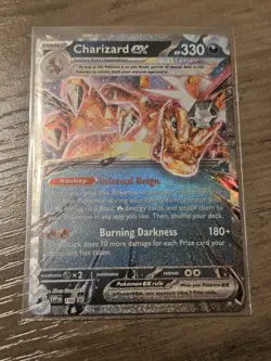 Charizard ex SVP 196 Scarlet & Violet Black Star Promo Pokemon Card Mint - Image 1