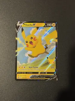 Pikachu V SWSH143 Celebrations 25th Anniversary Pokemon Card Pack Fresh - Image 1