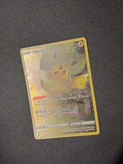 Pokemon Card Pikachu GG30/GG70 Galarian Gallery Crown Zenith Near Mint - Image 2