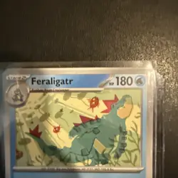 Pokemon Feraligatr TCG SVP213 Illustration Contest 2024 Promo Card NM Condition - Image 2