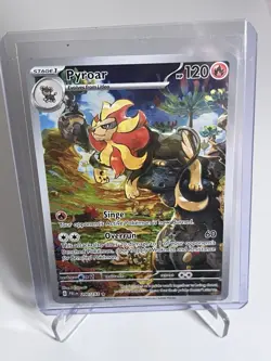 Pyroar Ar 200/193 SV Paldea Evolved Pokemon Card Near Mint NM Pack Fresh Holo - Image 1