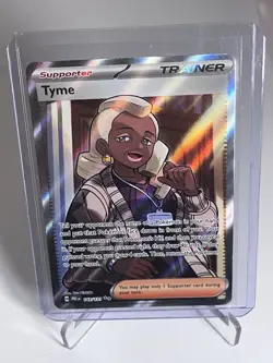 Tyme Full Art SV Prismatic Evolutions Holo Ultra Rare Card 143/131 NM Condition - Image 1