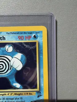 Poliwrath Base Set 2 Holo Unlimited Rare Pokemon TCG Card 15/130 MP- - Image 1