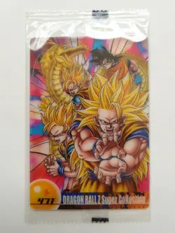 [SC] ya130 Dragon Ball Z Wafer Card No.471 Son Goku Mini Letter 85 Yen And More - Image 1