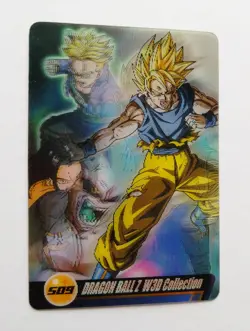 [SC] ya130 Dragon Ball Z Wafer Card No.509 Son Goku W3D Collection Mini Letter 8 - Image 1