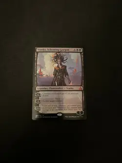 Vraska, Scheming Gorgon Foil [Rivals Of Ixalan] NM/LP Magic MTG Cards - Image 1