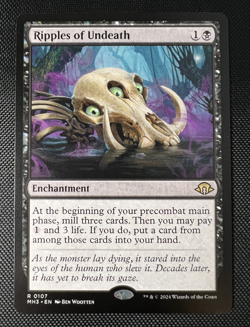 MTG Ripples of Undeath R 0107 Regular Rare MH3 Modern Horizons 3 NM - Image 1