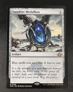 MTG Sapphire Medallion R 0296 Regular Rare MH3 Modern Horizons 3 NM - Image 1