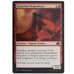 x1 Bogardan Dragonheart J22 MTG M/NM Common Red Creature Human Shaman TCG CCG - Image 1