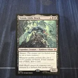Marvel's Spider-Man: Eternal-Legal Venom Eddie Brock NM Regular MTG Card - Image 1