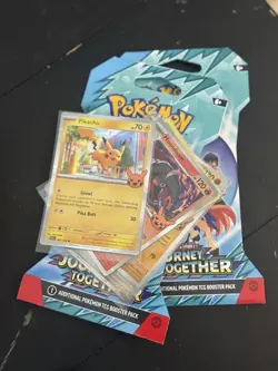 Pokemon TCG Scarlet And Violet Journey Together Sealed Scraggy Blister Pack - Image 2