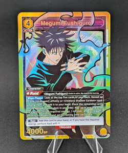 Union Arena Megumi Fushiguro UE03BT/JJK-1-022 (SR) - UE03BT: Jujutsu Kaisen - Image 1