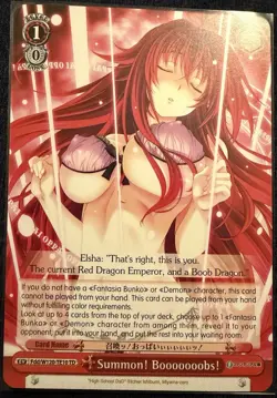 Weiss Schwarz: Fujimi Fantasia Bunko Vol.2 Summon! Booooooobs! Fdd/W120-TE10 TD - Image 1