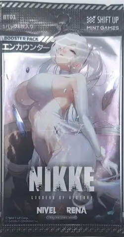 BT01 Booster Pack (1) NIKKE Goddess of Victory Nivel Arena Factory Sealed BT01 - Image 3