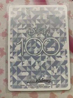 Weiss Schwarz Disney100 Card Japanese Dsw/S104-002 RR The Mandalorian Mint Holo - Image 2