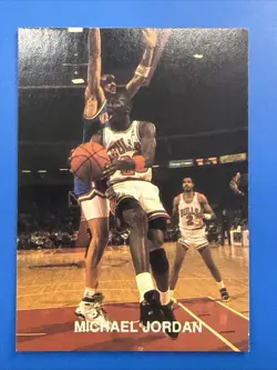1989-90 Michael Jordan Chicago Bulls AWESOME PROMO!!! Not Fleer Skybox Or Hoops - Image 1